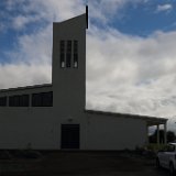 Kyrkan i Höfn, Island. Hafnakirkja
